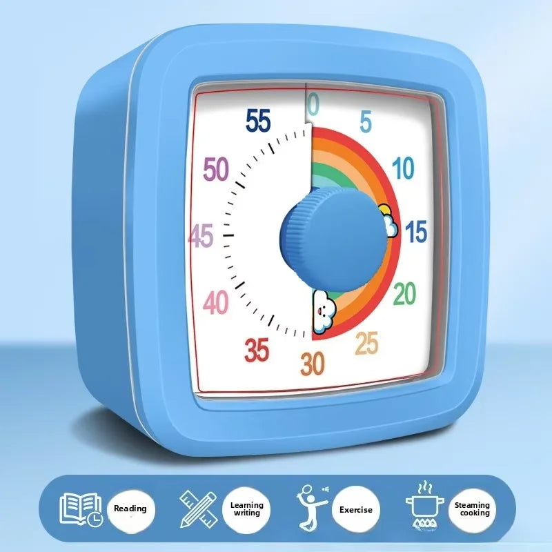 Visuell timer 60 min – stille, med nattlys