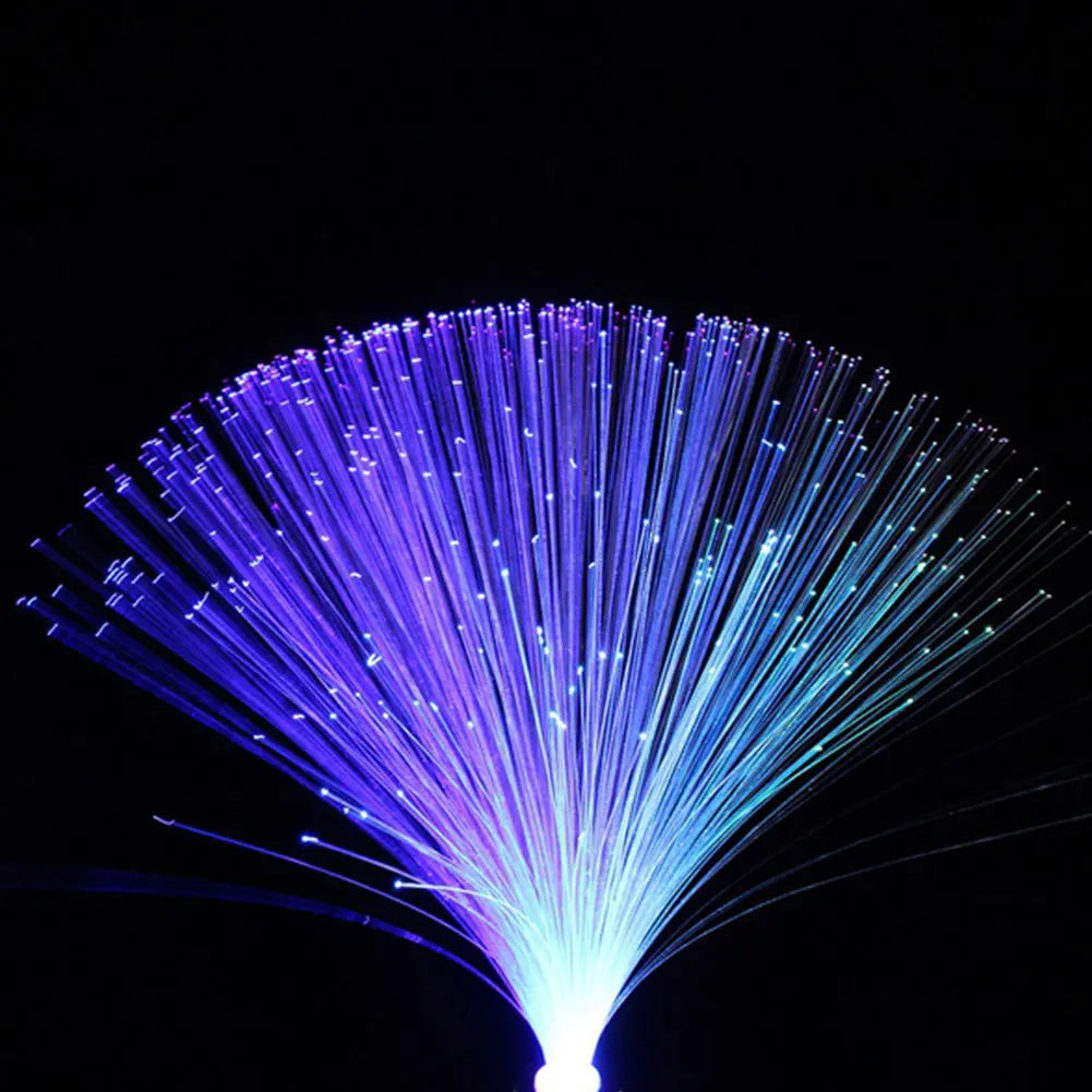 Fiberlampe med fargeskift
