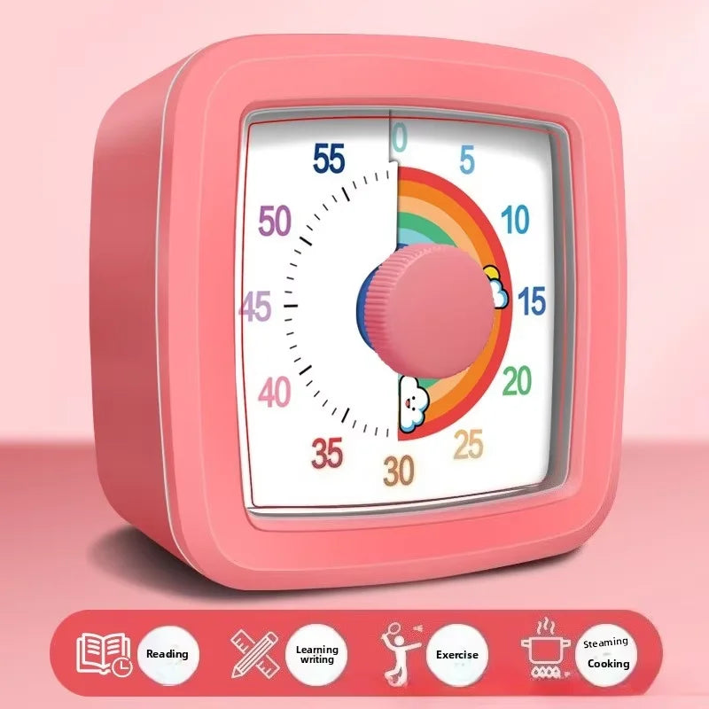 Visuell timer 60 min – stille, med nattlys