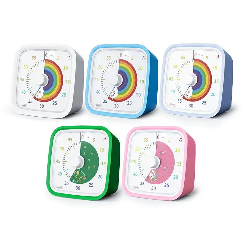 Visuell timer 60 min – stille, med nattlys