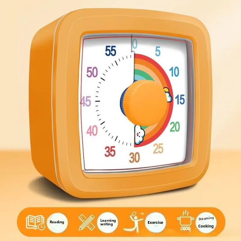 Visuell timer 60 min – stille, med nattlys