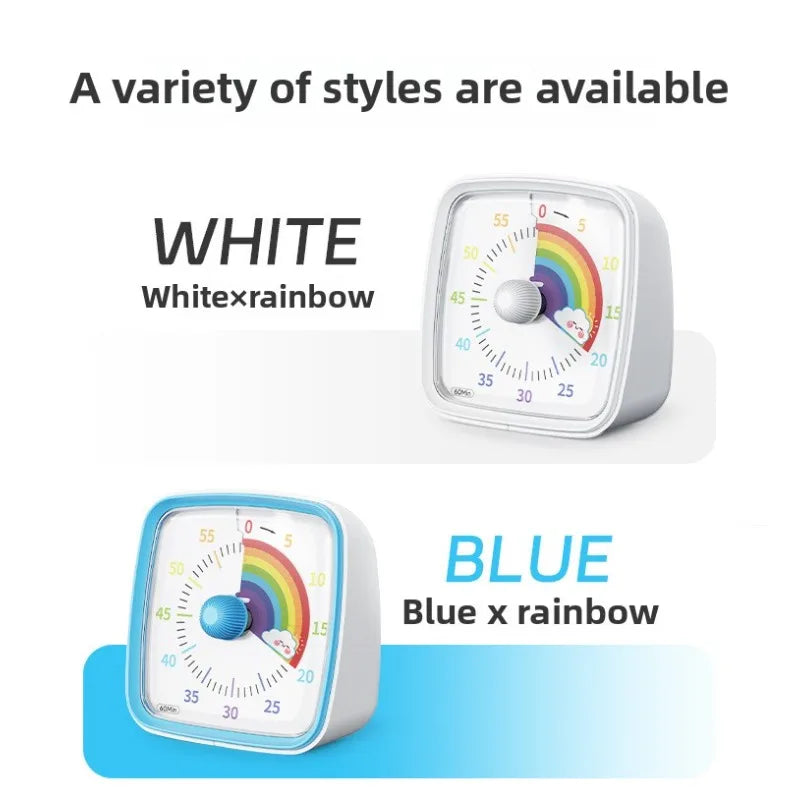 Visuell timer 60 min – stille, med nattlys